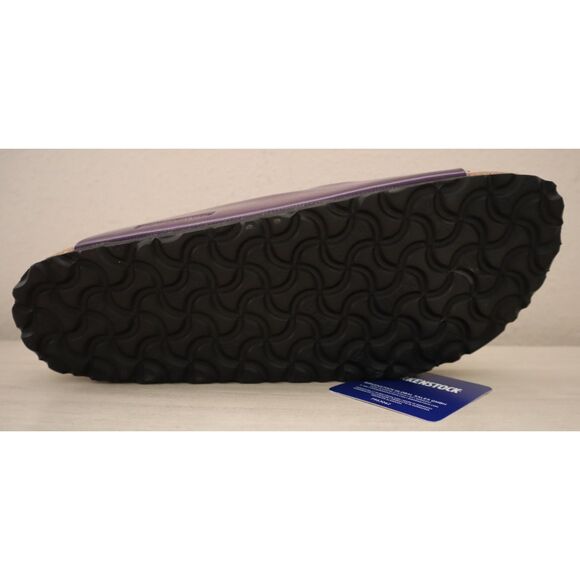 Birkenstock Women's Sz 10 Acai Purple Patent Leather Arizona Birko-Flor Sandals - Picture 8 of 14